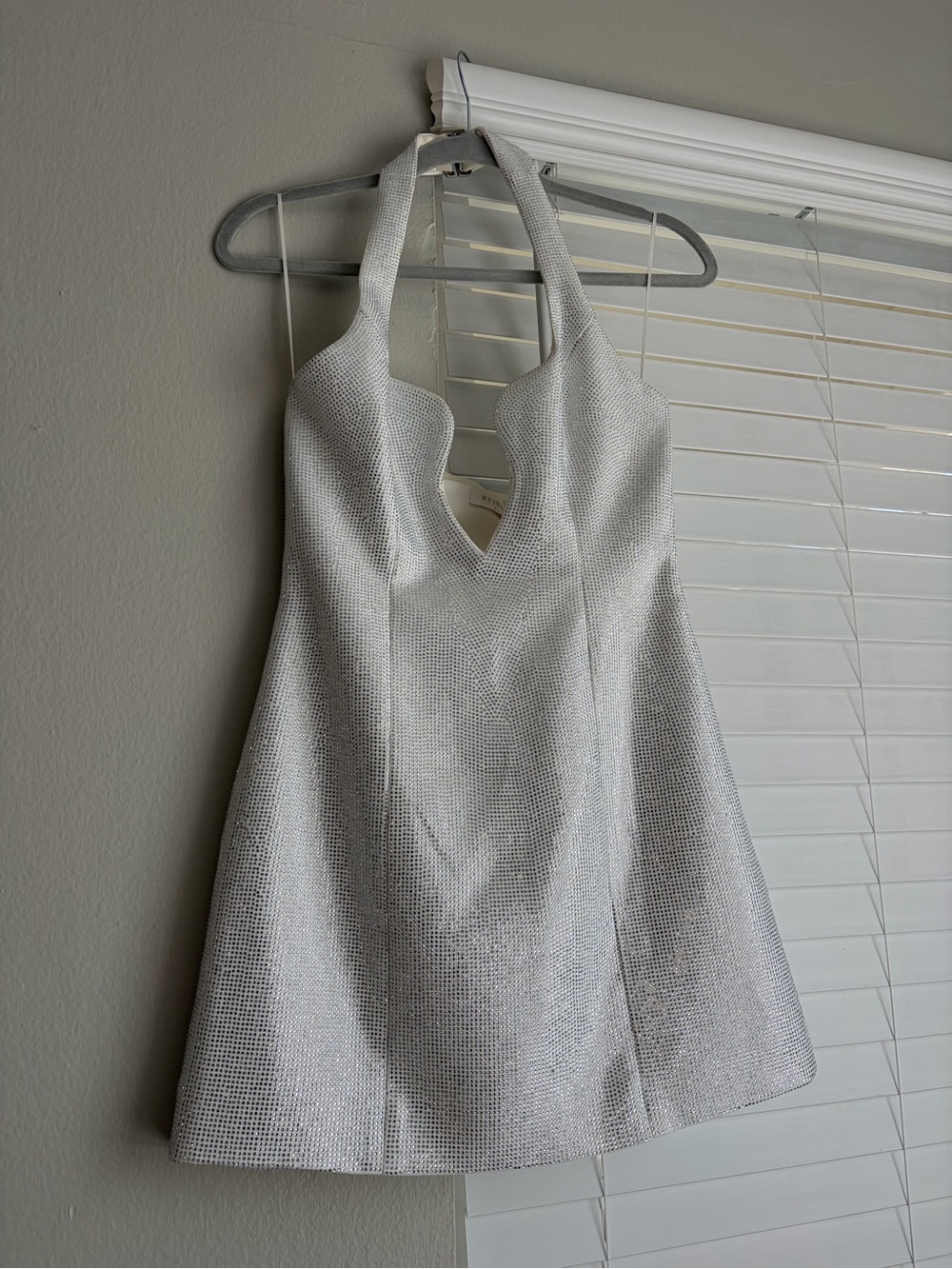 Meshki Raina Diamanté Mini Dress